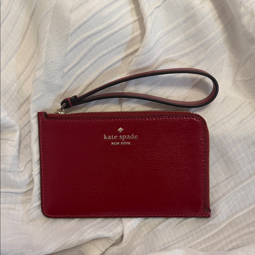 Kate Spade Cherry Red Wristlet
